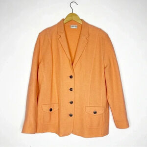 Basler Virgin Wool Cardigan Sweater Jacket Size 12